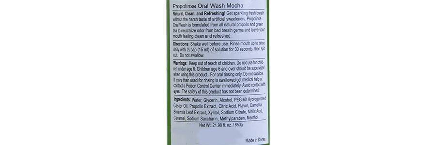 Bain de Bouche Matcha Thé Vert 600ml