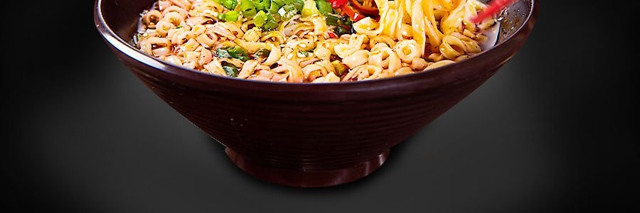 白家陳記 阿寬重慶小麵 麻辣小麵 沖泡泡麵泡麵 5連包 500g