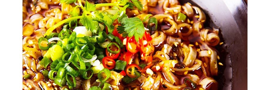 白家陳記 阿寬重慶小麵 麻辣小麵 沖泡泡麵泡麵 5連包 500g