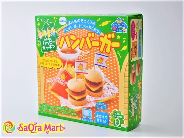 【日本直邮】kracie嘉娜宝 欢乐厨房DIY手工自制汉堡和薯条食玩糖 22g