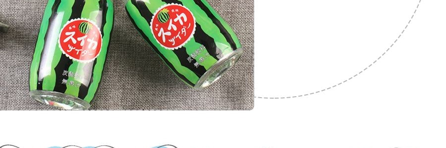 日本TOMOMASU友桝 果味碳酸氣泡水 西瓜口味 300ml【夏日高顏值飲料】