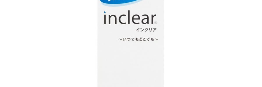 日本INCLEAR INNER感 女性私密護理凝膠 抑菌潔陰止癢去除異味 1.7g x 3支裝