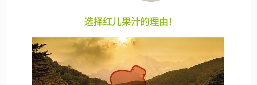 【贈品】韓國正官莊 兒童高麗參紅參液無糖無添加蘋果味果汁飲料 10包入 1L