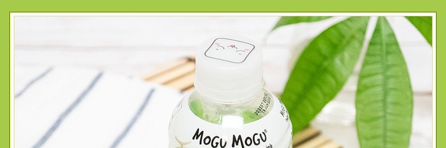 泰國MOGU MOGU 果汁椰果飲料 蜜瓜口味 320ml