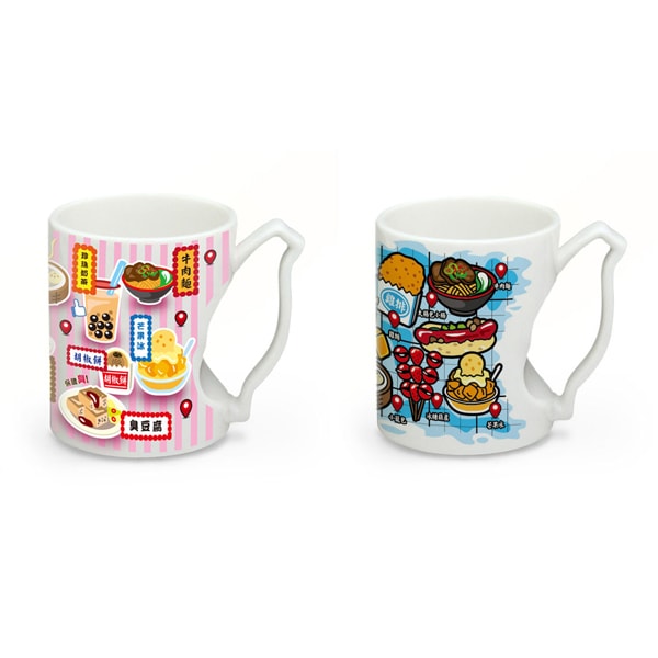 Taiwan Mug Best Combo Series Taiwan'sDelicacy+TaiwanFlavor 2pcs