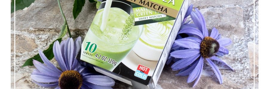 日本ITO EN伊藤園 抹茶沖飲 甜味 10條入 120g