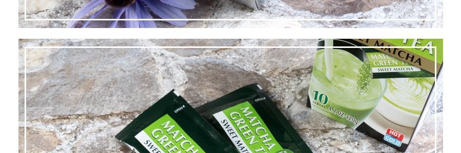 日本ITO EN伊藤園 抹茶沖飲 甜味 10條入 120g