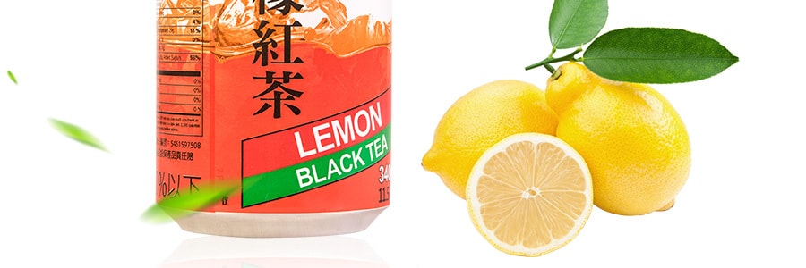 【特惠】台湾RICO红牌 柠檬红茶 340ml