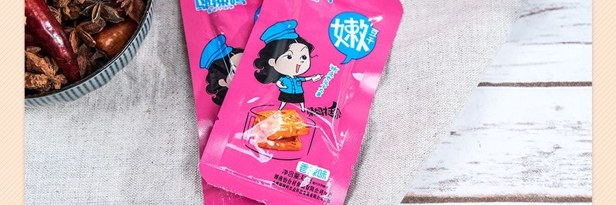 邬辣妈嫩豆干香辣味100g - 亚米