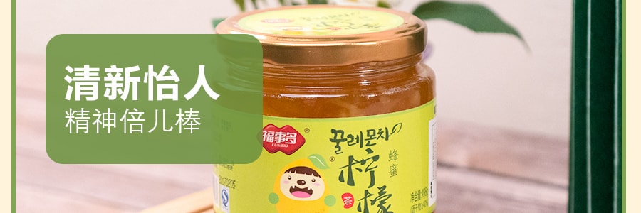 福事多 韩国风味 蜂蜜柠檬茶 498g