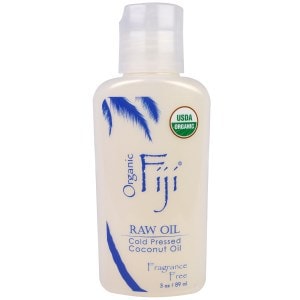 Raw Oil Cold Pressed Coconut Oil Fragrance Free 3oz