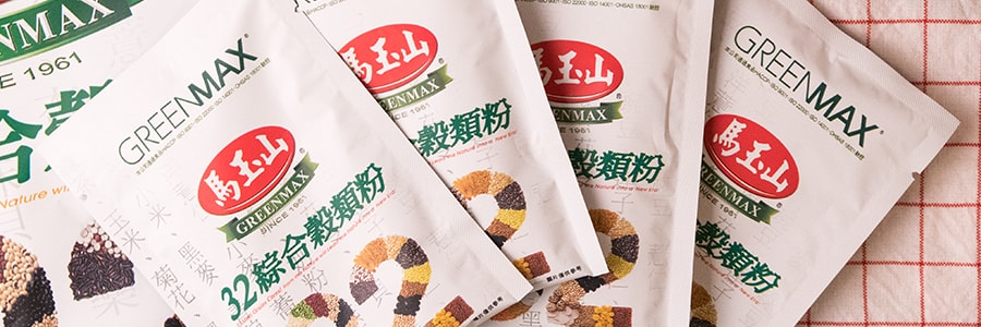 台湾马玉山 高纤无添加32种综合谷物粉 12包入 300g
