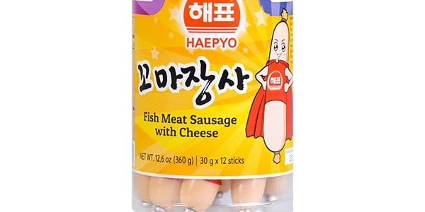 韓國JAYONE 起司鱈魚腸 桶裝 360g