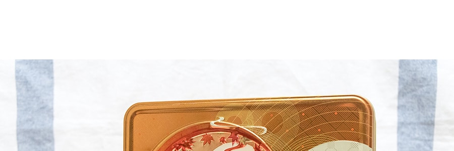 HONG KONG MEI-XIM White Lotus Seed Paste Mooncake With 2 Egg Yolks 4pc 740g 【Delivery Date: Mid August】