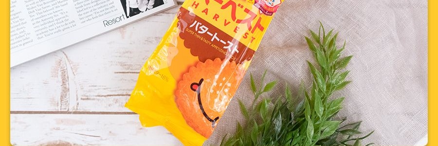 日本TOHATO桃哈多 笑臉薄脆餅乾 奶油味 8包入 100g