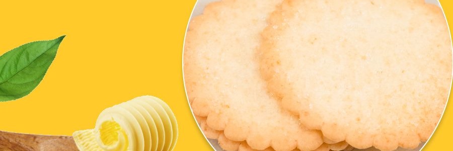 日本TOHATO桃哈多 笑臉薄脆餅乾 奶油味 8包入 100g