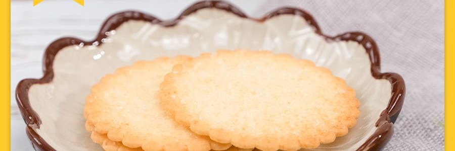 日本TOHATO桃哈多 笑臉薄脆餅乾 奶油味 8包入 100g
