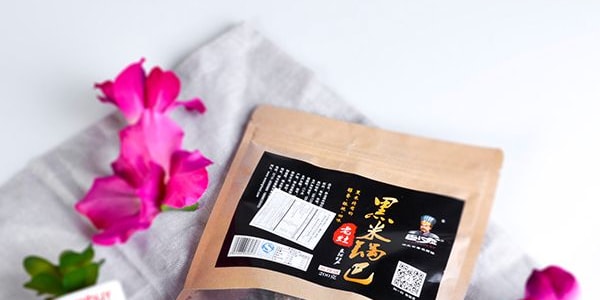 【襄陽特產】臥龍 黑米鍋巴 麻辣味 200g