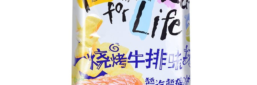 盼盼 燒烤牛排味塊 燒烤牛排口味 105g 非油炸膨化食品