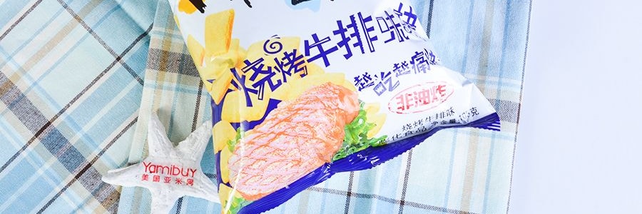 盼盼 燒烤牛排味塊 燒烤牛排口味 105g 非油炸膨化食品