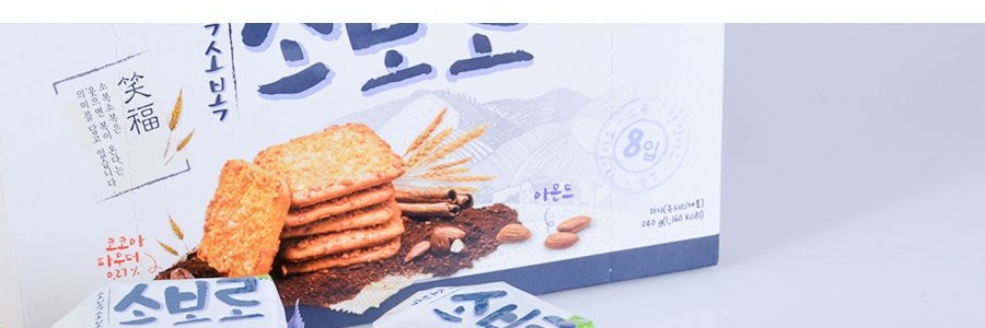 韓國CROWN 小麥餅乾 240g 【香脆酥鬆 烤箱微熱更美味】