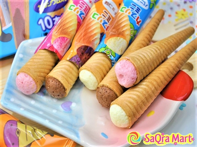 【日本直邮】GLICO格力高 CALPICO mini版三味巧克力甜品筒 10枚入