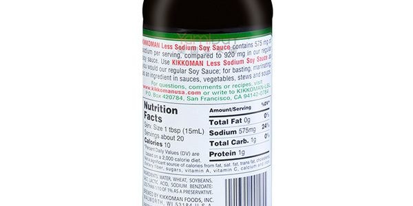 日本KIKKOMAN萬字牌 天然釀造低鹽醬油 296ml