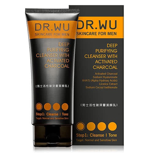 Deep Purifying Cleanser with Activated Charcoal For Men 150ml