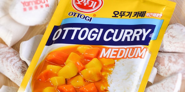 韓國OTTOGI不倒翁 咖哩粉 中辣 袋裝 4人份 100g
