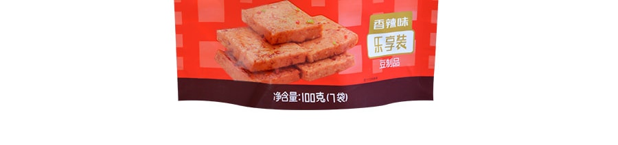 徽记 好巴食 香辣豆腐干 香辣味 100g
