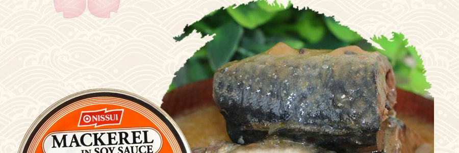 日本NISSUI 鯖魚罐頭 味付醬油口味 190g