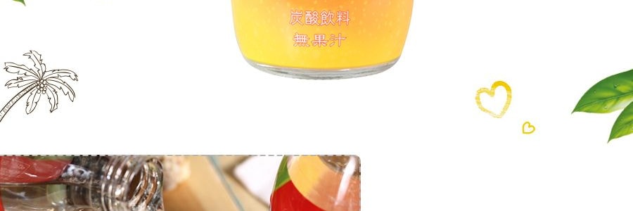 日本TOMOMASU 芒果口味汽水 果味碳酸飲料 300ml