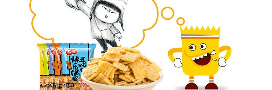 蘇微 五穀粗糧快樂鍋巴 鮮辣味 108g