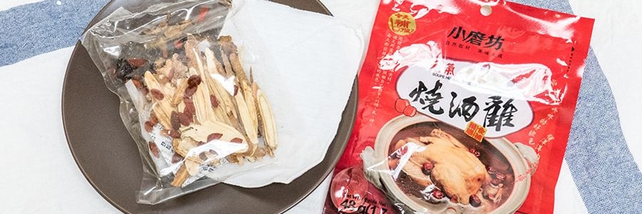 台灣小磨坊 養顏四物湯 藥膳食補、紅顏滋潤煲湯料 藥膳食補 3-4人份 48g