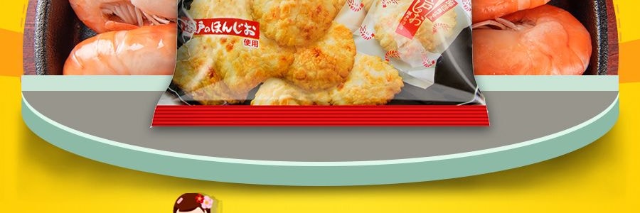 日本BEFCO 瀨戶米果 蝦口味 88g