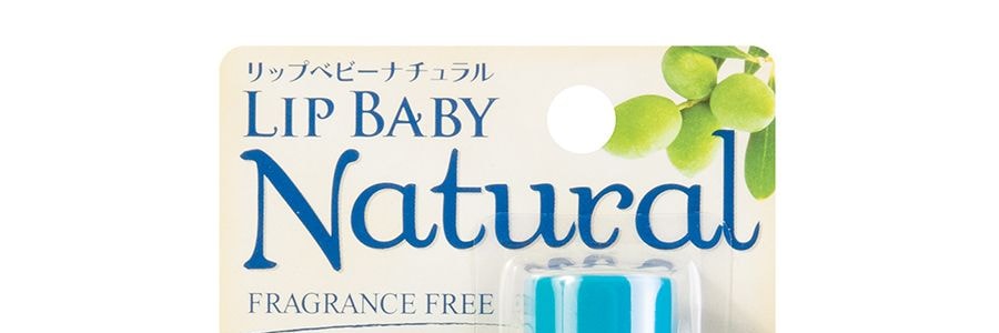 Baume à lèvres Mentholatum Lip Baby Natural sans parfum 0.14oz