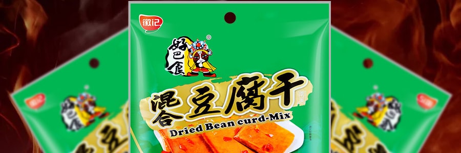 徽记食品 好巴食 豆腐干 混合口味 218g 谢娜代言