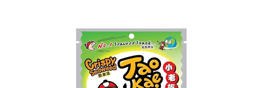 泰國小老闆 大片脆皮海苔 即食紫菜點心 原味 32g 【泰國國民點心】【包裝隨機發】
