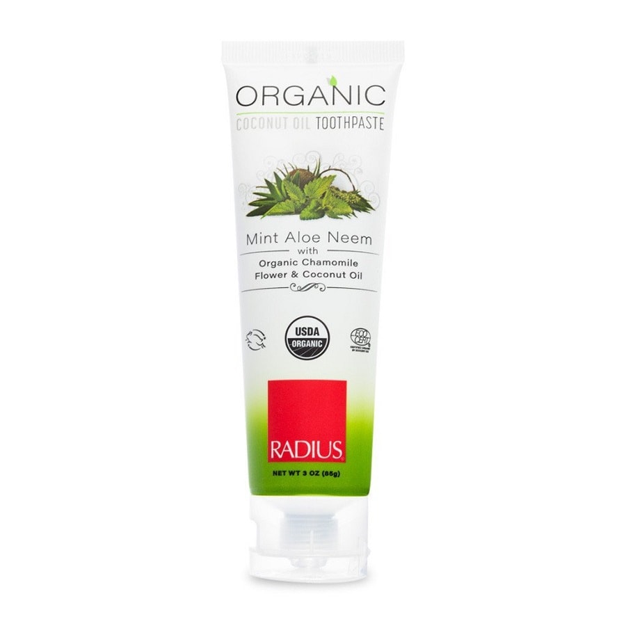 Organic Toothpaste Mint Aloe 3oz