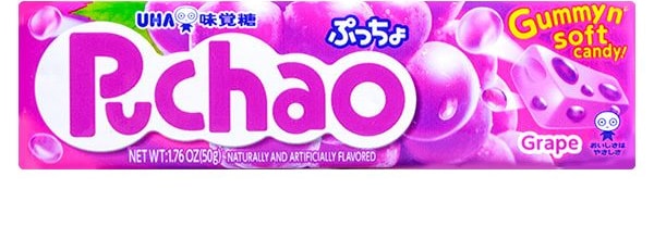 日本UHA悠哈味覺糖 葡萄口味果汁夾心軟糖 50g