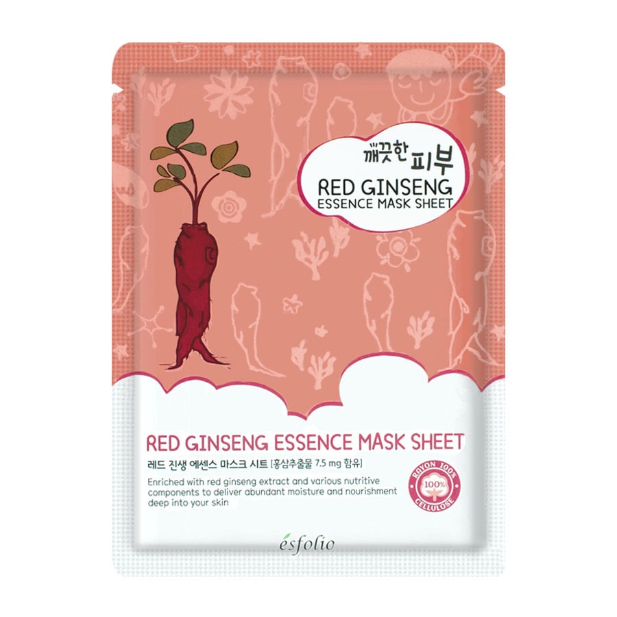 Pure Skin Red Ginseng Essence Mask 1 Sheet