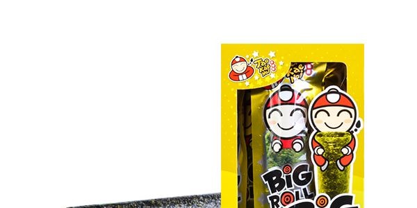 泰國小老闆 BIG ROLL經典紫菜捲 辣魷魚口味 9條入 32.4g【網紅點心】