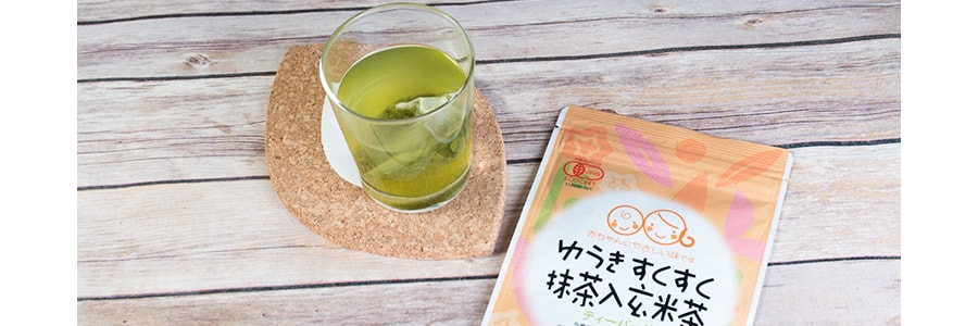 日本ECOCERT 有机抹茶玄米茶 20袋入 100g