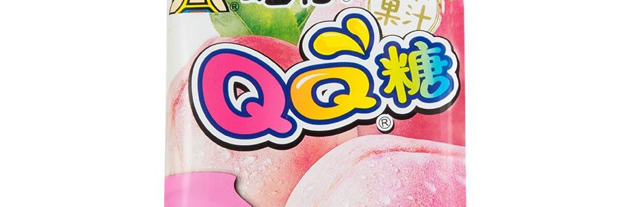 台灣旺旺 旺仔QQ糖 混合膠型凝膠糖果 桃子口味 70g