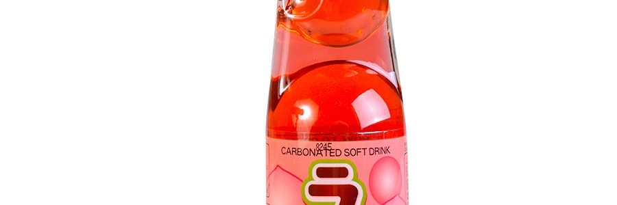 日本HATA哈達 RAMUNE彈珠汽水 桃子口味 200ml