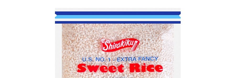 日本SHIRAKIKU贊岐屋 上等圓糯米 907g 【手打糯米麻餈必備原料】