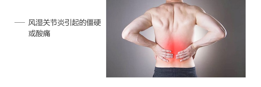 日本SALONPAS撒隆巴斯 肩部背部啫喱消炎镇痛弹性贴 6片入
