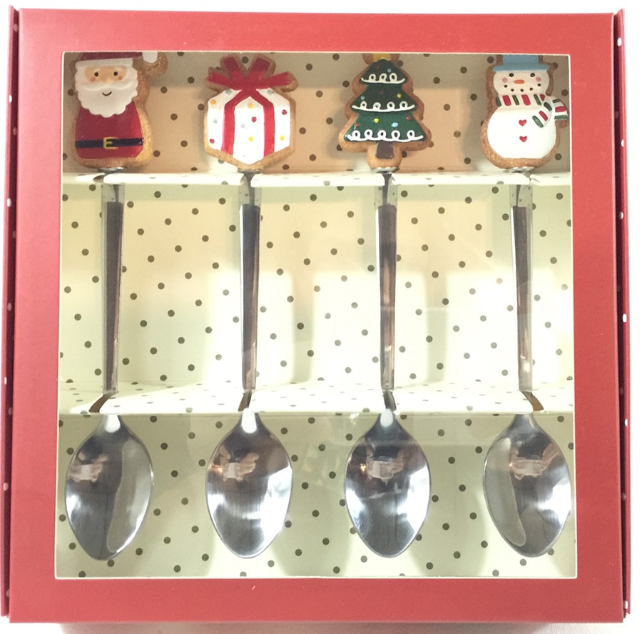 Christmas Gift Set #TeaSpoon 4pcs