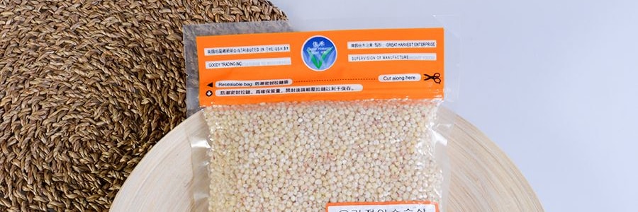 佳禾 100%天然有機高粱米 454g【USDA認證】
