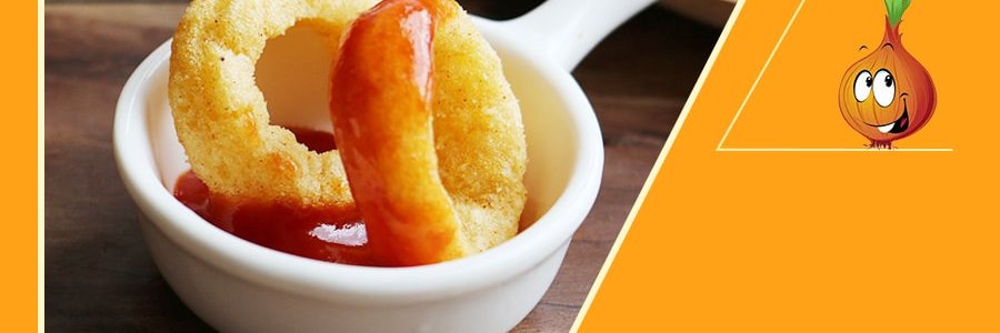 韓國HAITAI海太 X CALBEE卡樂B 膨化烤洋蔥圈 大包 140g